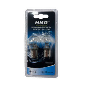 Лампа автомобільна HNG P21/5W 12V