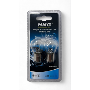 Лампа автомобільна HNG P21W 12V 