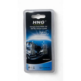 Лампа автомобильная HNG W5W 12V 