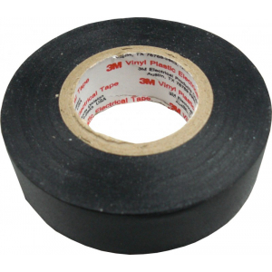 ПВХ Ізоляційна стрічка, Т * Ш * Д: 0,13мм * 19мм * 20м, 3M PVC tape 3M-19