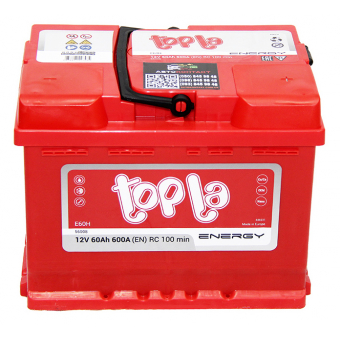 Аккумулятор Topla 60Ah/12V Energy