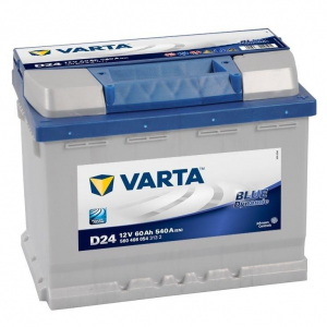 Аккумулятор VARTA 60Ач 540А -/+ 242*175*190 Blue Dynamic  D24