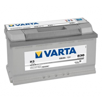 Акумулятор VARTA 100Ач 830А -/+ 353*175*190 Silver Dynamic  H3