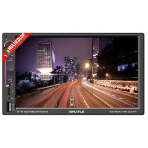 MP5 ресивер SHUTTLE SDUD-7070 IPS CarPlay/AndroidAuto